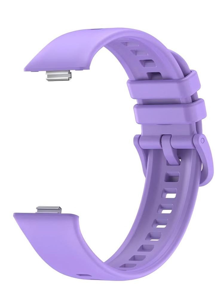 HW 4 PCS Strap for HUAWEI Watch Fit 3, Silicone Watchband Replacement Bracelet  - Image 3
