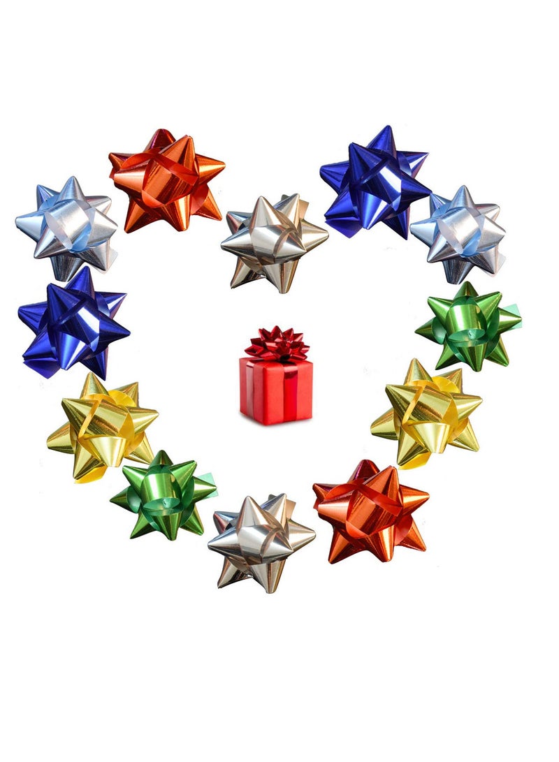 Gift Wrap Bows Wrap Pull Bows Mixed Color for Wedding Boxing Day Decoration and Gift Packaging - Image 3