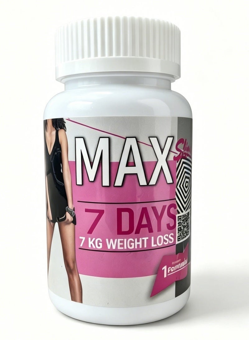 jp Natural Herbal Slimming Capsules 60 Count 600mg - Image 1