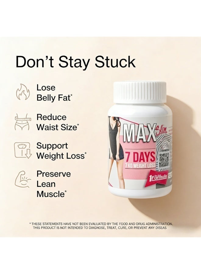 jp Natural Herbal Slimming Capsules 60 Count 600mg - Image 2