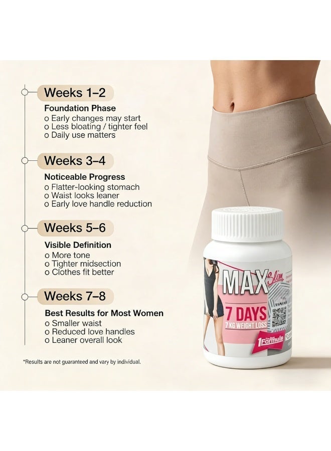 jp Natural Herbal Slimming Capsules 60 Count 600mg - Image 3