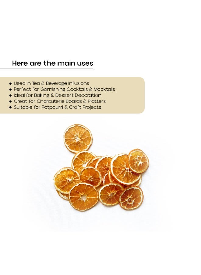 OGOC Dried Orange Slices Premium Natural Sweet Citrus Flavor for Snacks, Baking & Beverages - Image 3