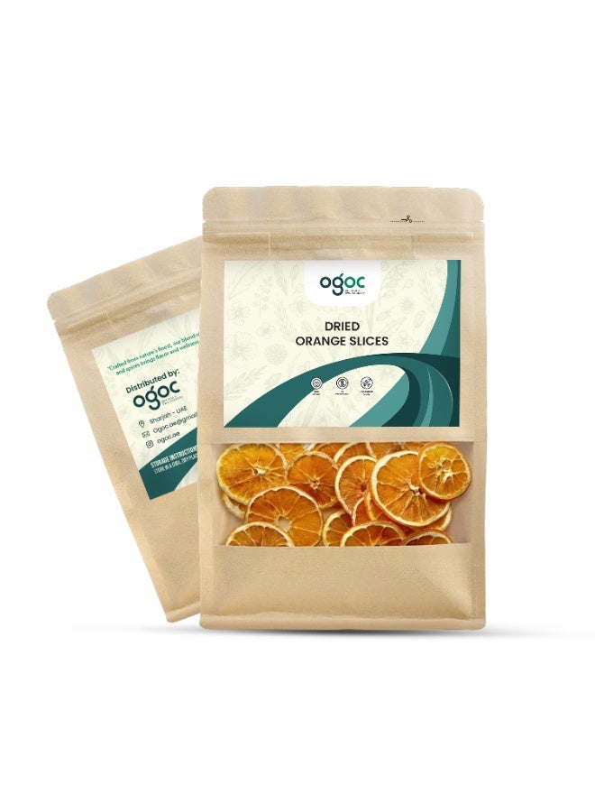 OGOC Dried Orange Slices Premium Natural Sweet Citrus Flavor for Snacks, Baking & Beverages - Image 5
