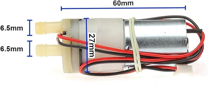 Self Priming 12V DC Low Noise Large Flow 370 Water Pump For Aquarium Fish Tank - Image 3