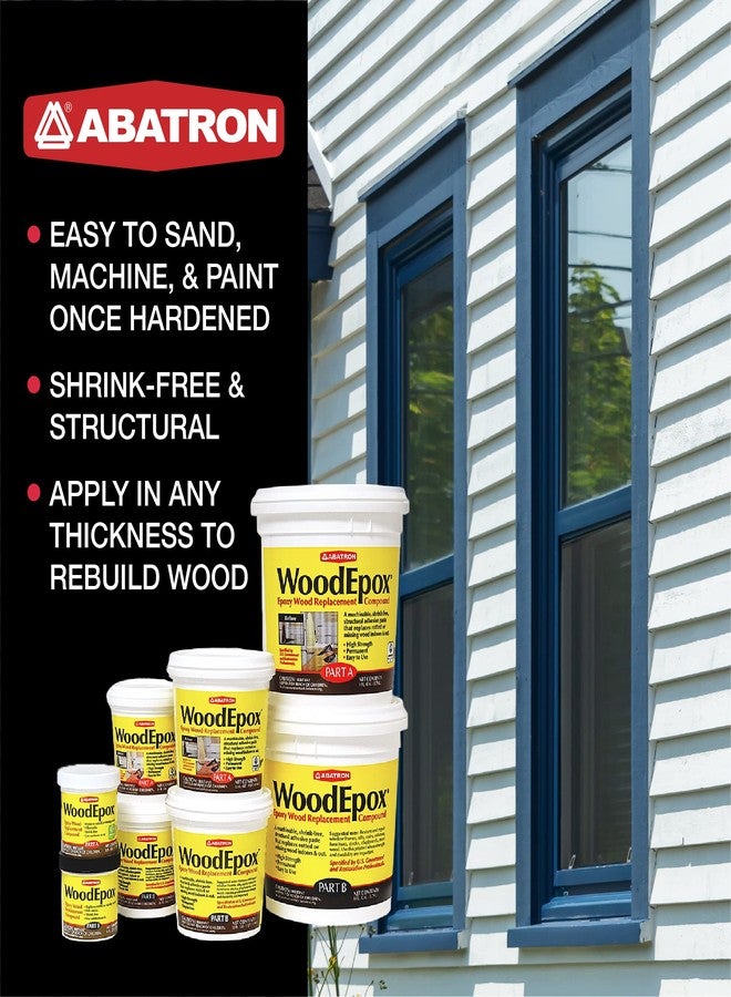 Abatron WoodEpox Wood Replacement Compound 2 Pint Kit - Image 3