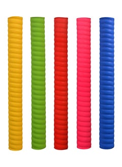 DSC Coil Colored Cricket Bat Grip | Pack of 1 | Material: Rubber | Better Shock Absorption  | Enhanced Control |  Simple Installation | Usage for All Players | Comfortable Fit  - Image 1