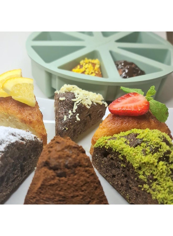 Minikoioi Slices Cake Silicone Mold River Green - Image 2