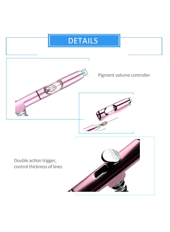 نيبمينينت طقم بخاخة محمولة قابلة للشحن بمنفذ USB وردي 19.00X6.00X17.00سم  - Image 4