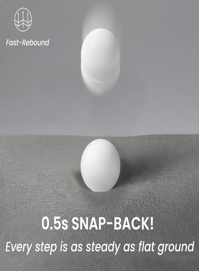 GoGoBunny Ramp Dog Stairs for High Beds 22.6" H, 5-Step Dog Slope Stairs with Durable Waterproof Fabric Cover, Pet Steps for Old Large Dogs Climbing, Non-Slip Sturdy Indoor Step, Grey - Image 5