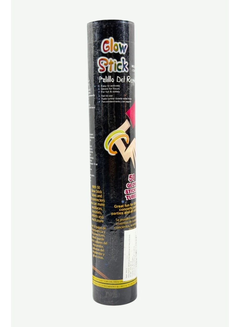50 Pieces Colorful Party Glow Sticks