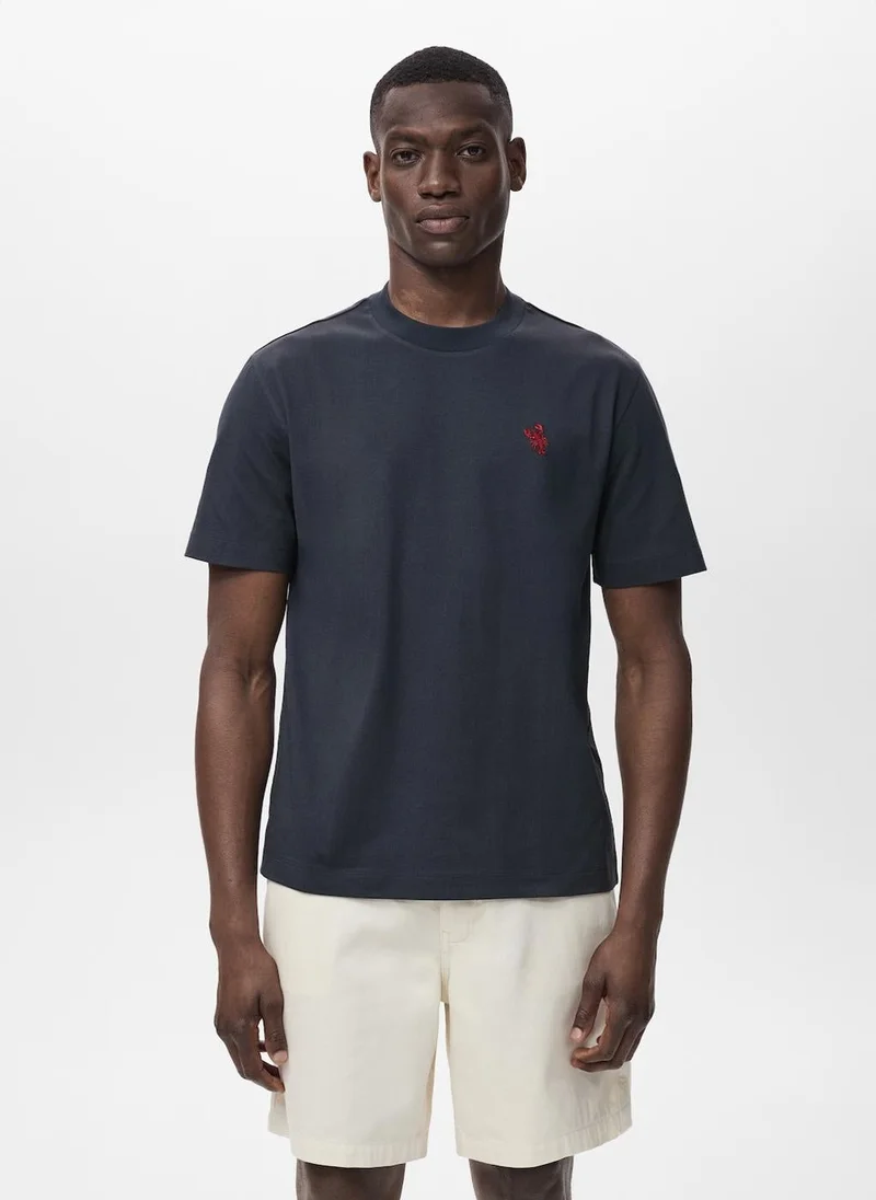 Crew Neck Short Sleeve T-Shirt