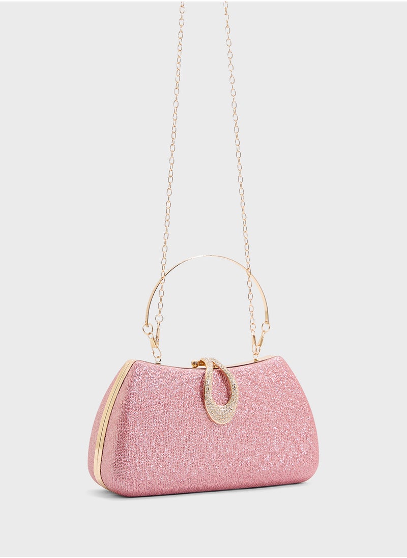 Ella Limited Edition Ladies Sparkly Clutch Bag  - Image 3