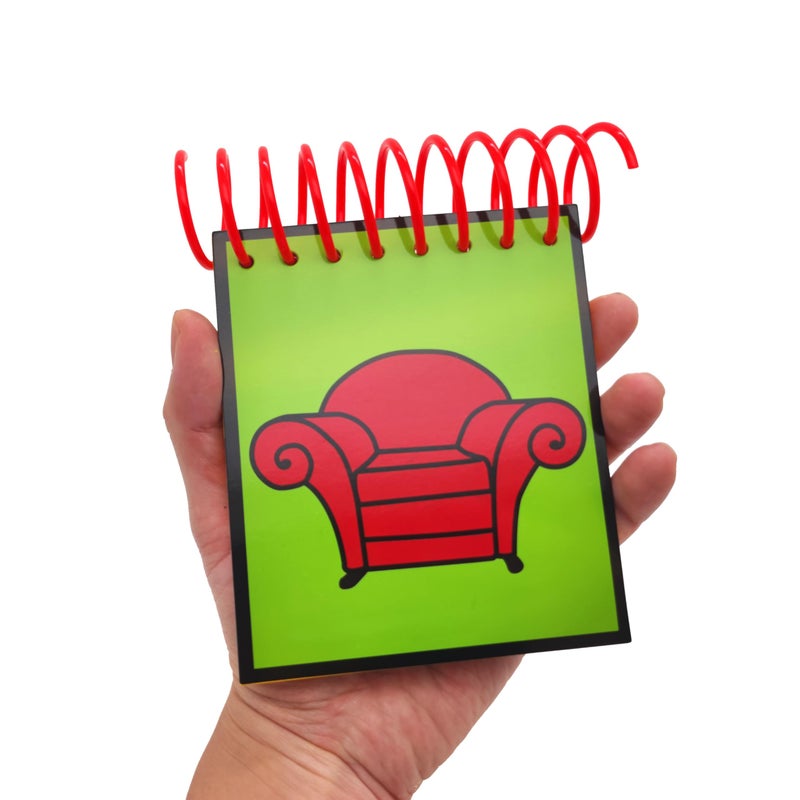 ASVP Shop STEVE - Handy Dandy Notebook With 1 Black Crayon & 140 Paw Stickers - Image 2