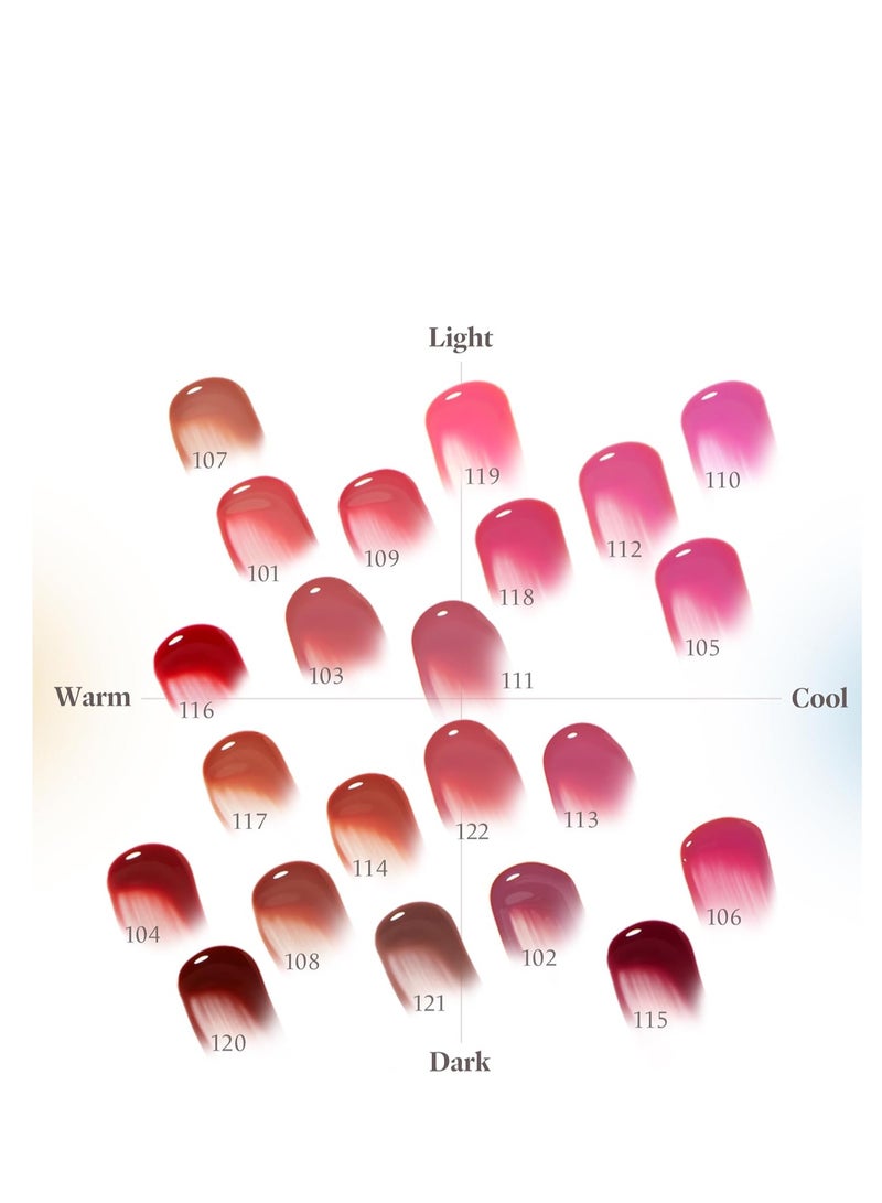 لاكا فروتي جلام تينت - شفاه مرطبة جيدًا 114 هارموني 4.5 غرام - Image 3