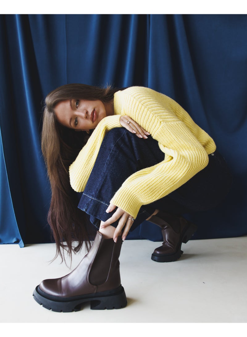 Pavo Brown Nova boots - Image 1