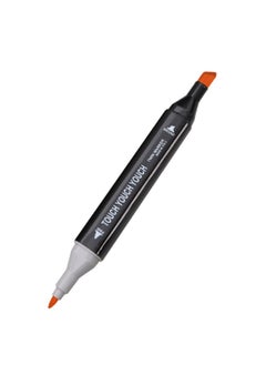 Touch 120pcs Dual Tip Markers Set, Assorted Colors Stylish Black Body with Black Cloth Bag  - Image 2