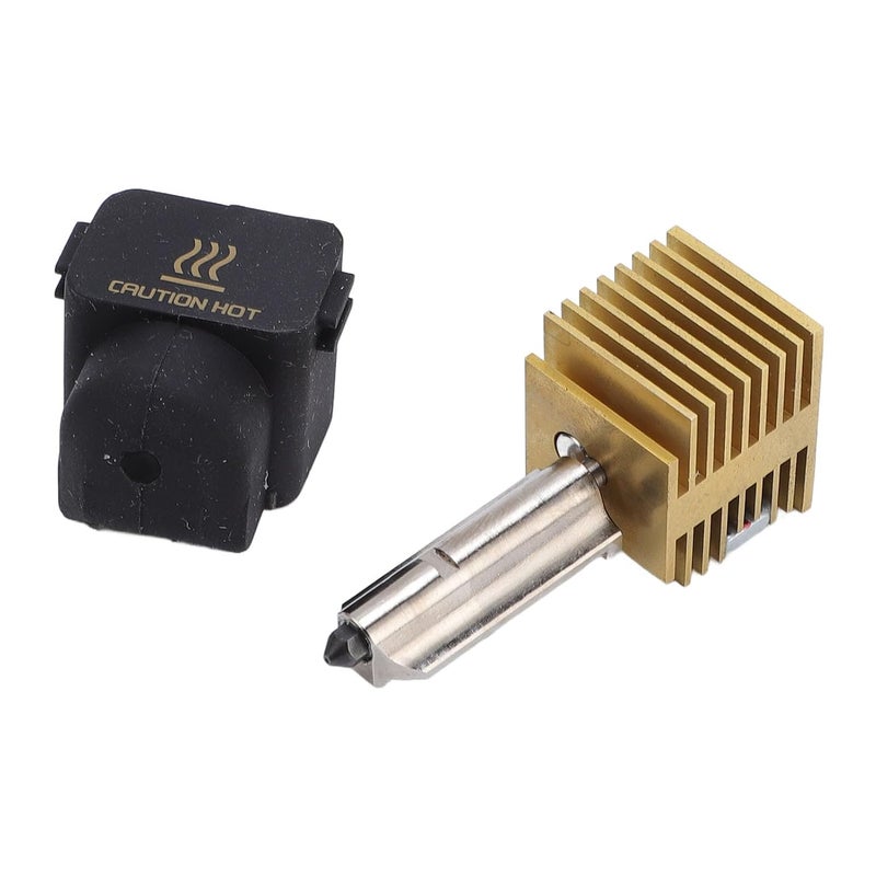 Cryfokt Hardened Steel Nozzles Hot End Print Head Kit with Silicone Cover for Lab A1 A1 Mini 3D Printer, High Temperature Printing Suitable for PLA ABS TPU PETG, 1.75mm, 4 Nozzles - Image 4