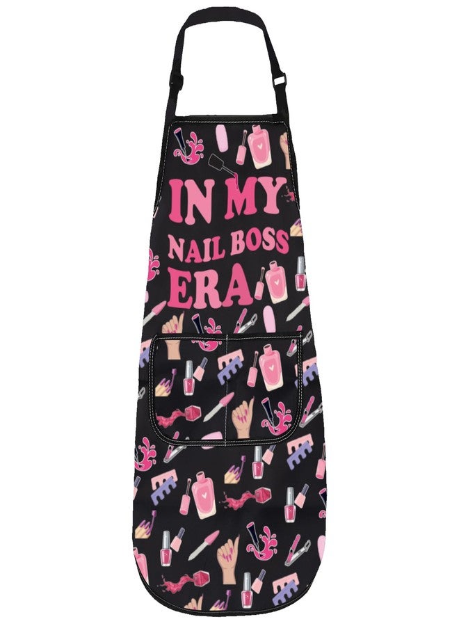 Gzrlyf Nail Apron For Nail Tech Aprons Nail Tech Gift Manicurist Technician Artist Gift Nails Boss Apron (NAIL BOSS) - Image 1