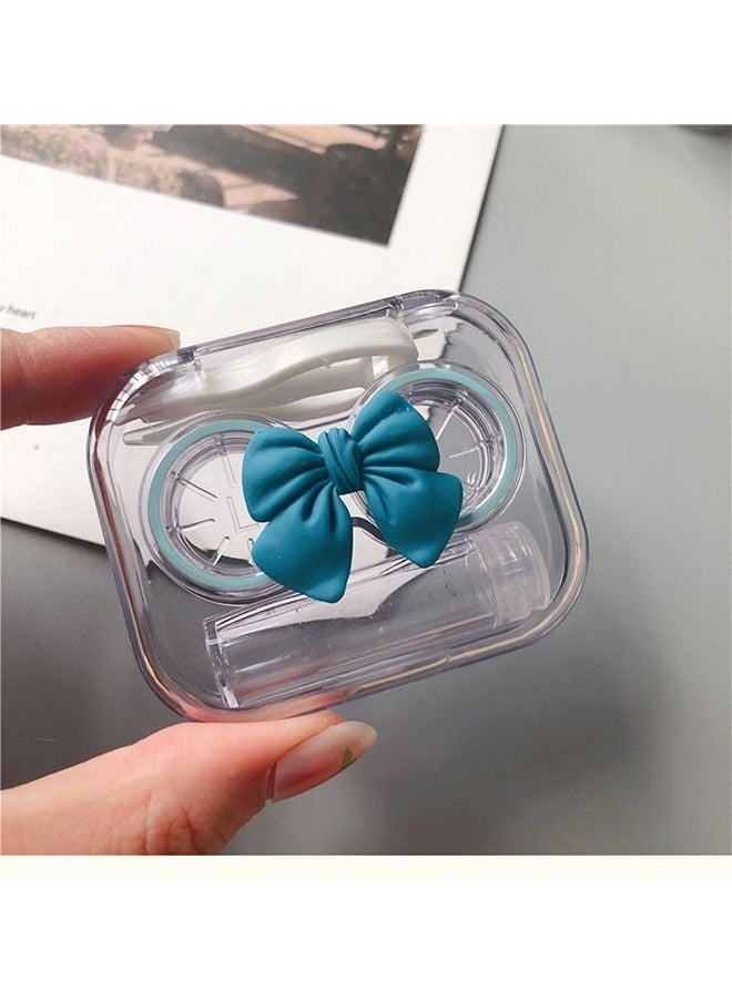 Mini Contact Lens Case Container Tweezer Stick Remover Tool