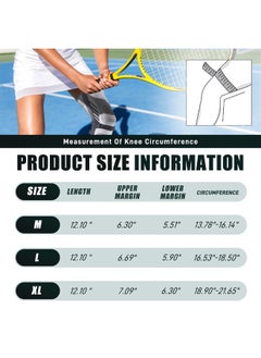 Bukela Knee Brace for Men Women Compression Knee Sleeve with Side Stabilizers Knee Support for Meniscus Tear Workout Sports Knee Protection for Arthritis Pain Relief Joint Pain  - Image 3