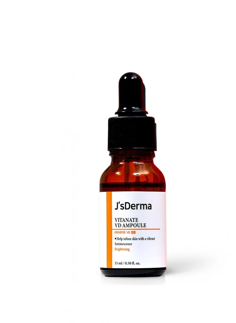 J'sDerma 5% Niacinamide and Vitamin C Face Serum for Skin Brightening Vitanate VD Ampoule 15ml