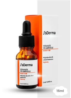 J'sDerma 5% Niacinamide and Vitamin C Face Serum for Skin Brightening Vitanate VD Ampoule 15ml  - Image 1