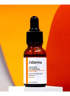 J'sDerma 5% Niacinamide and Vitamin C Face Serum for Skin Brightening Vitanate VD Ampoule 15ml  - Image 2