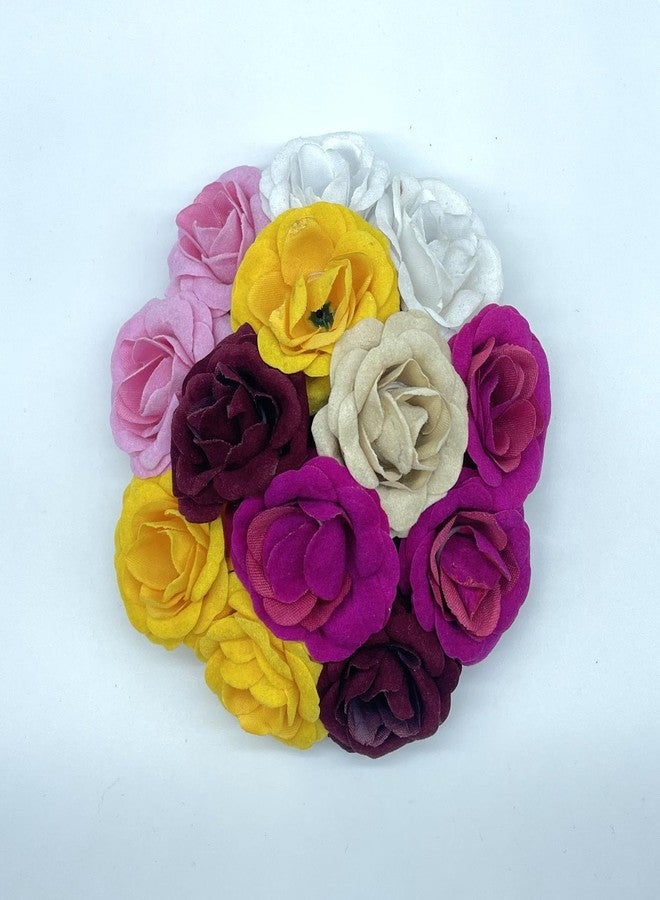 Maahal Hair Flower Gajra Bun Juda Flower Gajra Hair Accessories, Pack of 1 - Image 1