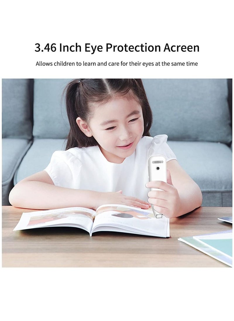 Scan Reader Translation Pen 112 Languages Portable Translator OCR Scanner Text to Speech Smart Recording Text Except For Learning Dyslexia, Meeting Recording