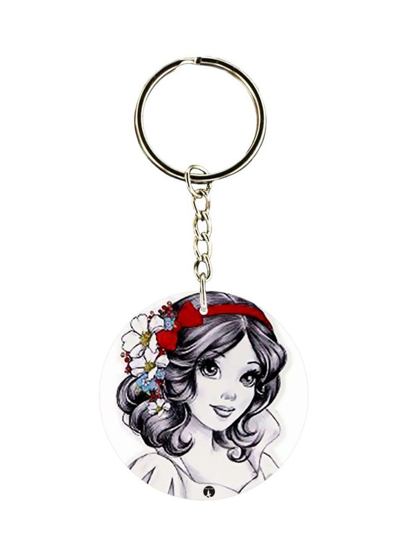 RKN حافظة مفاتيح مطبوعة من هالمارك أميرات ديزني