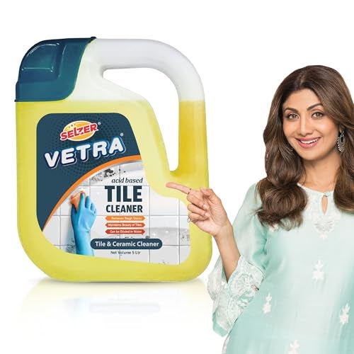 Selzer Vetra Acid-Based Tile Cleaner – 5L | Powerful Ceramic & Tile Cleaner | Tough on Stains, Dirt & Grime - Image 1