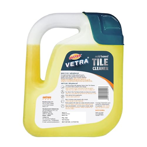 Selzer Vetra Acid-Based Tile Cleaner – 5L | Powerful Ceramic & Tile Cleaner | Tough on Stains, Dirt & Grime - Image 4