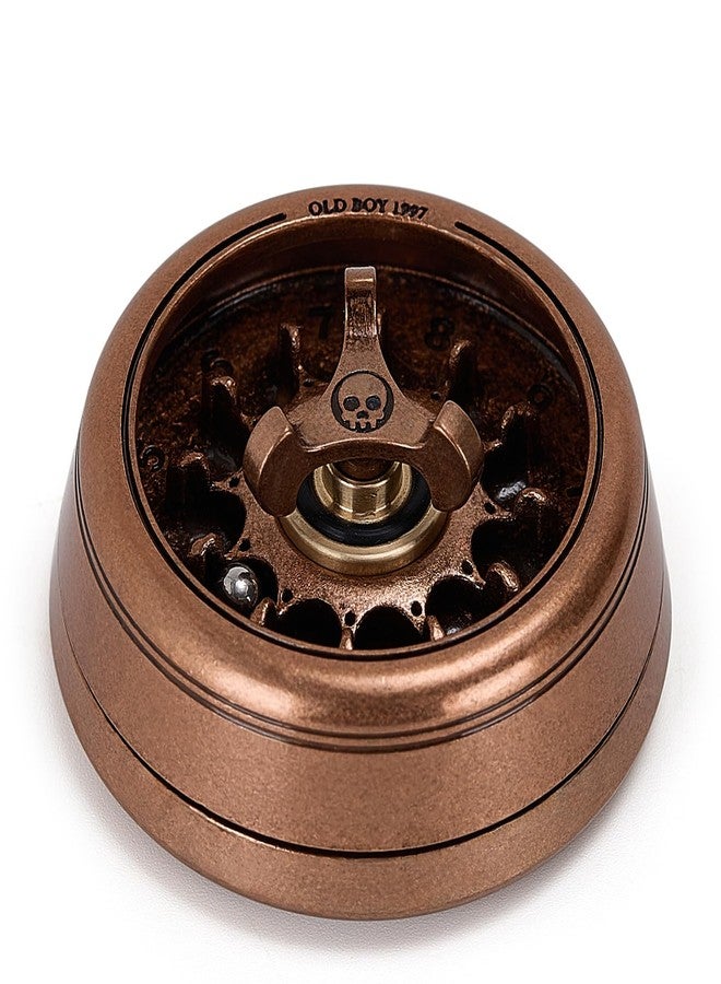 HAMMERSMITH Carnival Pocket Roulette - Adult Stress Relief Fidget Spinner, Premium EDC Toy (Neo && Red-Copper Style) - Image 1