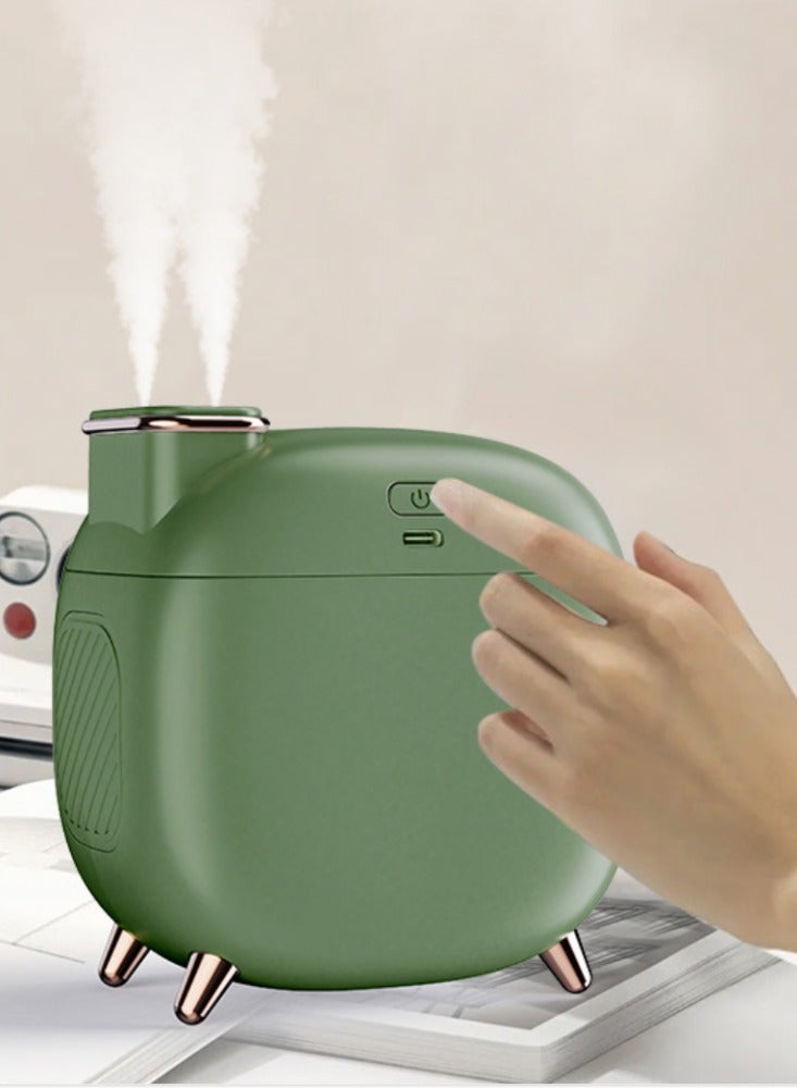 Double nozzle humidifier heavy fog household aromatherapy machine water replenishing spray - Image 5