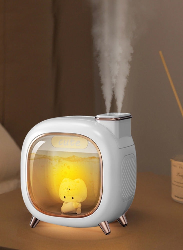 Double nozzle humidifier heavy fog household aromatherapy machine water replenishing spray - Image 2
