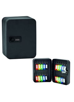 Y&D Key Safe Storage Cabinet with 3 Digit Combination Lock 20 Fixings and Tags Included Wall Mounted Security Solution for your Home or Office  - Image 1