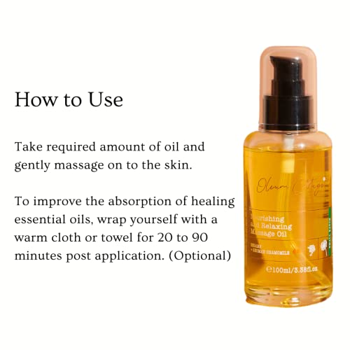 Oleum Cottage Nourishing and Relaxing Massage Oil - Image 5