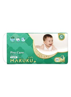MAKUKU Pro Care Tape Diapers Size 4 9-14kg  7-11months 44 Diapers 