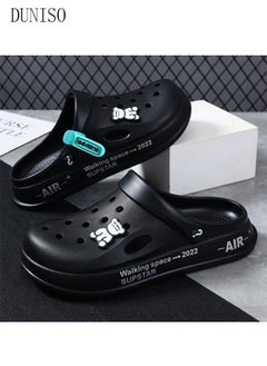 DUNISO Men's Sandals Bath Slippers Quick Drying Slide Sandal Non-Slip Soft Shower Slippers Spa Bath Pool Gym House Slippers Beach Sandals for Indoor & Outdoor  - Image 2