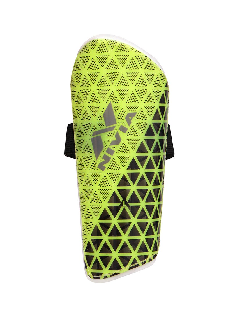 Nivia Wisdom - 2018 Plastic Polypropylene Shin Guard | For Youth and Adults | for Football Games Matches, Training | Light Weight & Breathable - Image 2