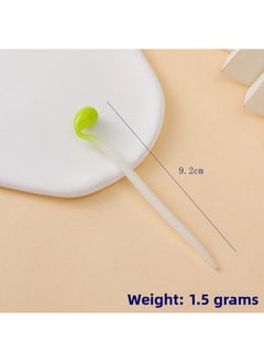Various Kinds Of Artificial Vegetables, Broccoli, Mushrooms, Corn Cobs, Lettuce, Cucumber Slices, Green Beans, Lotus Root Slices, Onion Slices, Kelp Knots-Color:mung Bean Sprouts-Specifications:Figure