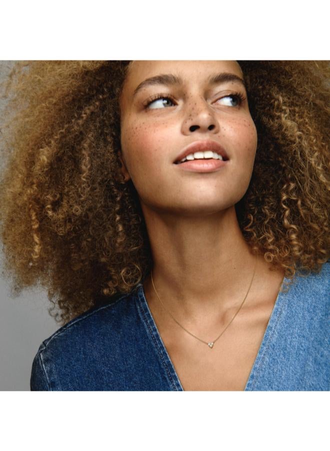 PANDORA Triple Stone Heart Collier Necklace - Image 5