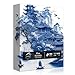 PICKFORU Impossible Landscape Puzzles for Adults 1000 PiecesNature Aesthetic Puzzle Blue and White SceneryUnique Chinese Scenic Jigsaw Puzzles with Birds BoatHard Difficult Challenge Building Puzzle - Image 2