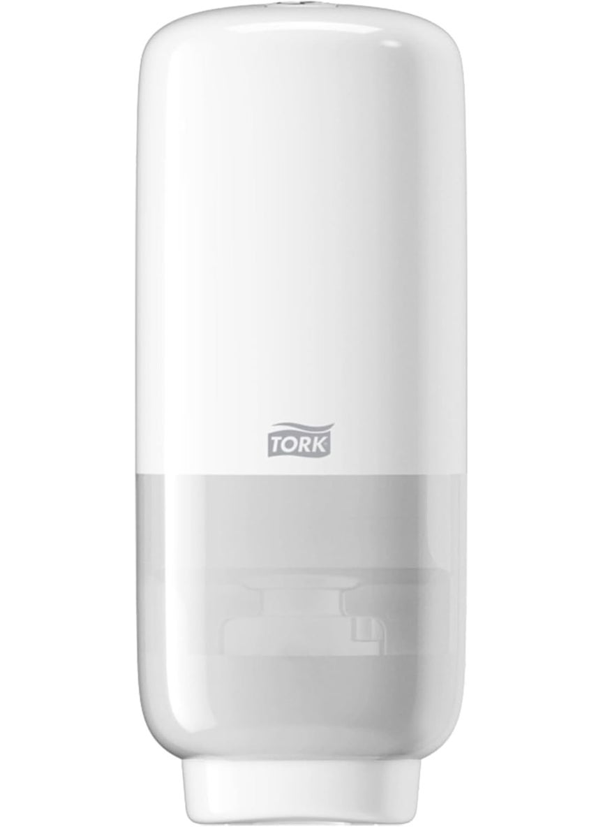 Tork Intuition Sensor Skincare Dispenser White S4 for Hand Soap and Hand Sanitizer Elevation Range 571601