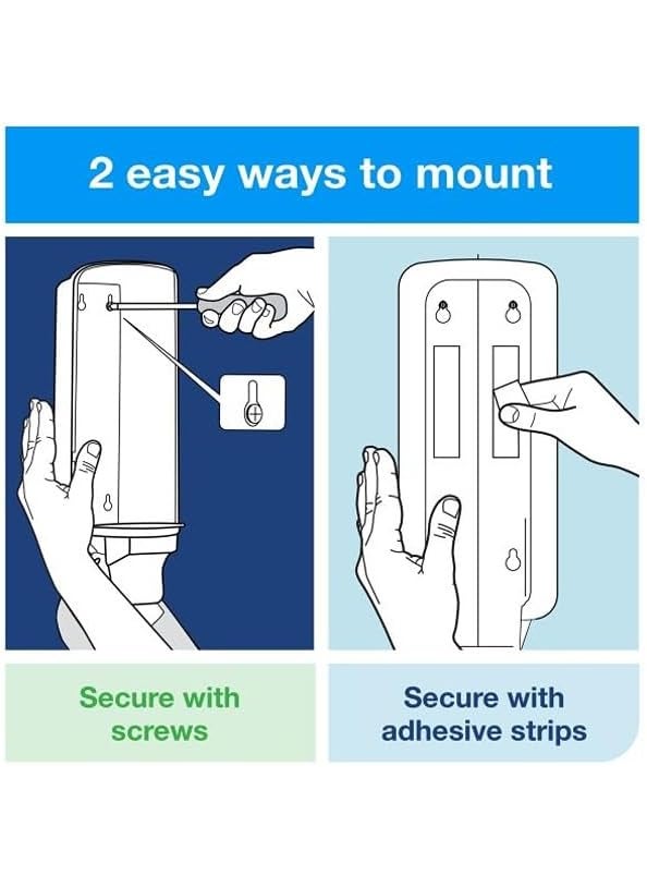 Tork Intuition Sensor Skincare Dispenser White S4 for Hand Soap and Hand Sanitizer Elevation Range 571601