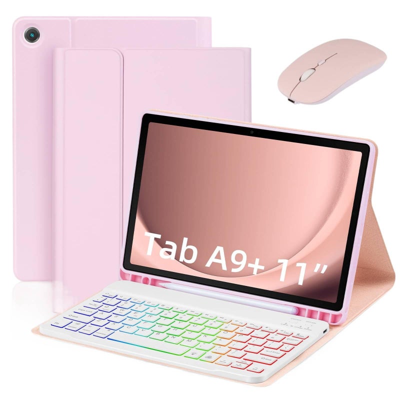 DGG Pink iPad Case Compatible with Multiple iPad Models - Image 1