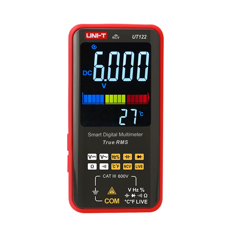 UNI-T  UT122 Smart Digital Multimeter  Electric Tester Voltmeter Hz NCV LIVE Professional Electrician Multi Meter - Image 1