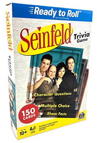 Spin Master Games Seinfeld TV Show  Trivia Game  150 Cards  2 or More Players  Age 10 and Up - Image 1
