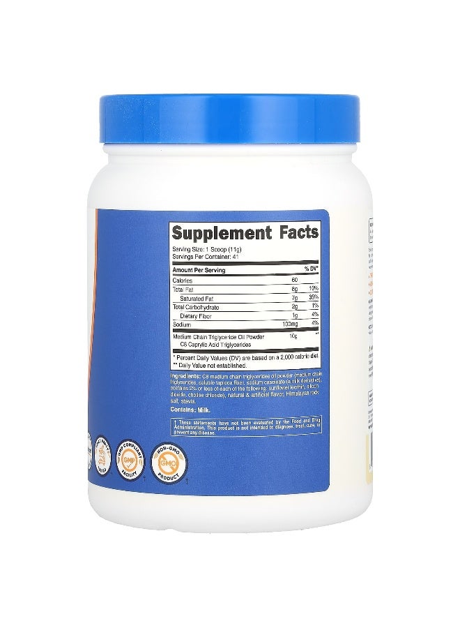 Nutricost, C8 MCT Oil Powder, Vanilla, 16 oz  (454 g) - Image 2