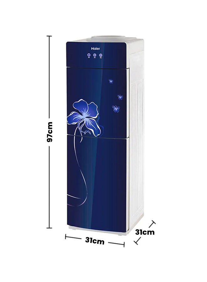 Haier Hot And Cold Water Dispenser 3.3L YLR2JX5 Blue/White - Image 2